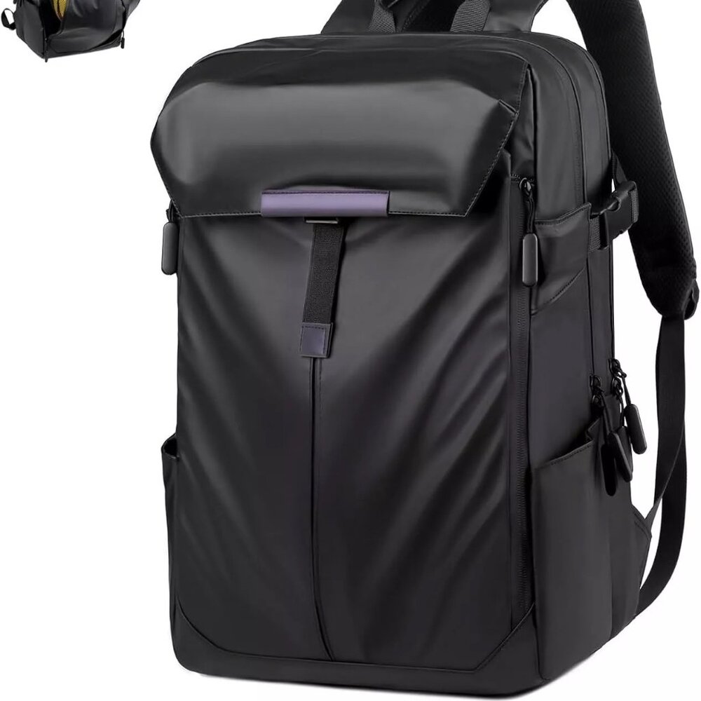 Travel Laptop Backpack Weatherproof Large Expandable Daypack for Work & Travel